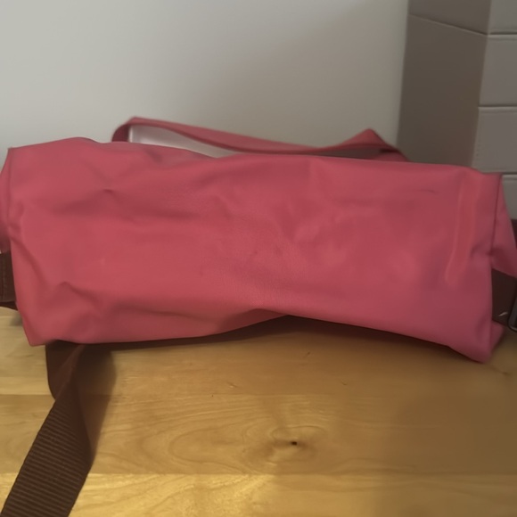Longchamp Le Pliage Nylon Canvas Backpack Pink - Picture 5 of 5